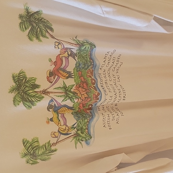 Jimmy Buffett concert tshirt 2xl Lounging at the Lagoon tour - Picture 5 of 6